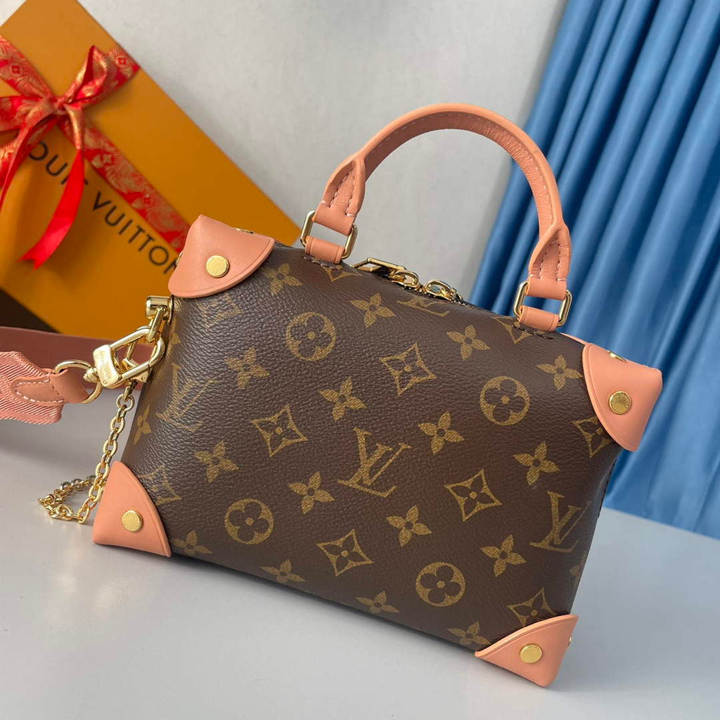 Louis Vuitton Petite Malle Souple M45531 Monogram Pink - Default Title - View 3