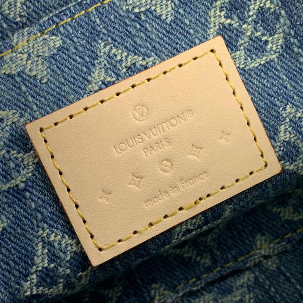 Louis Vuitton Pochette Cosmétique PM Bag M24316 Blue Denim - Default Title - View 9