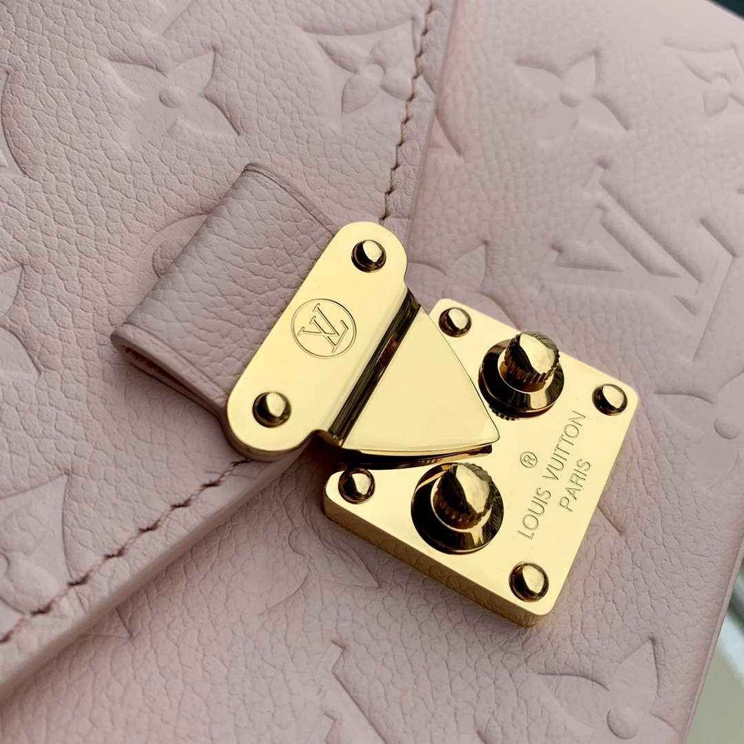 Louis Vuitton Pochette Métis East West M46595 Pink Leather