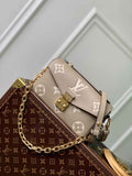 Louis Vuitton Pochette Métis East West M23081 Gray Empreinte Leather - Default Title - View 1