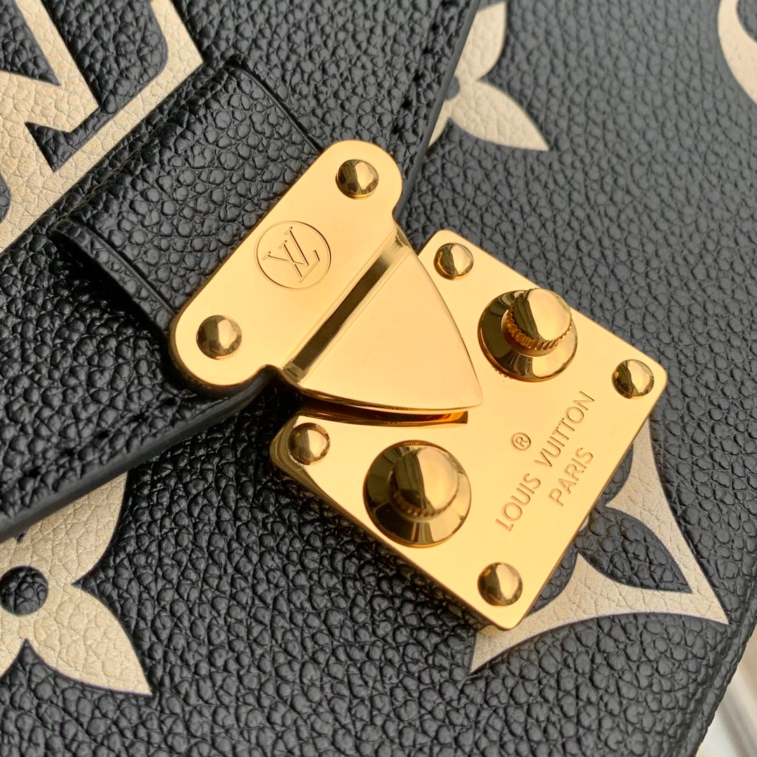 Louis Vuitton Pochette Métis East West M46596 Black Empreinte Leather - Default Title - View 6