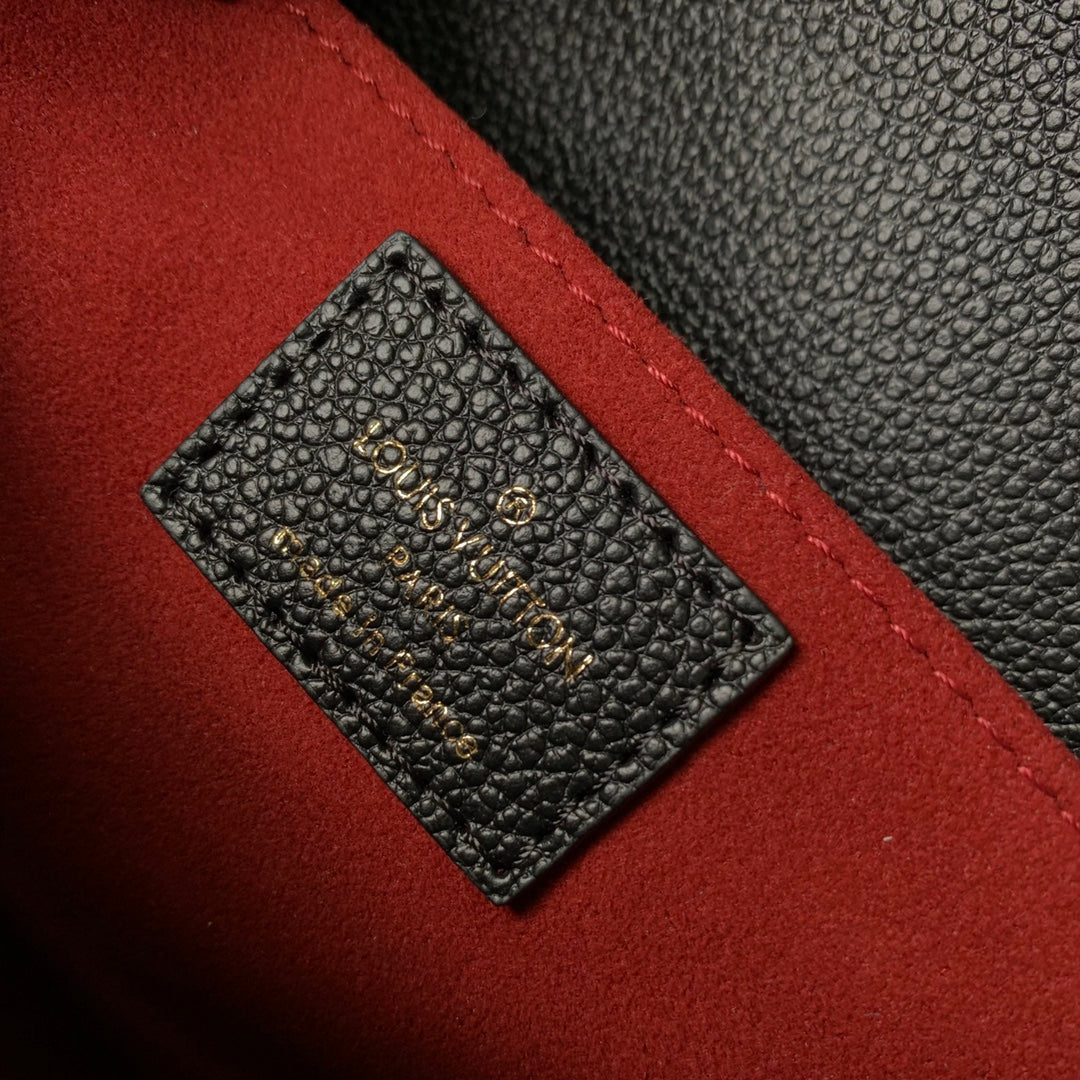 Louis Vuitton Pochette Métis East West M46596 Black Empreinte Leather - Default Title - View 9