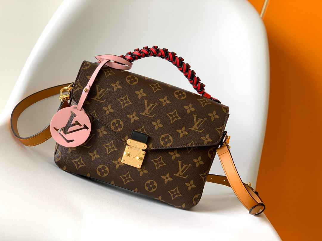 Louis Vuitton Pochette Métis M43984 Tan Monogram Canvas - Default Title - View 1