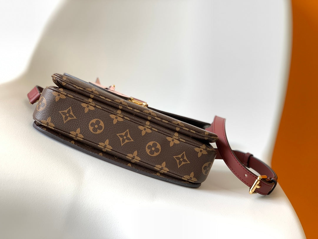 Louis Vuitton Pochette Métis M44668 Red Monogram Canvas - Default Title - View 5