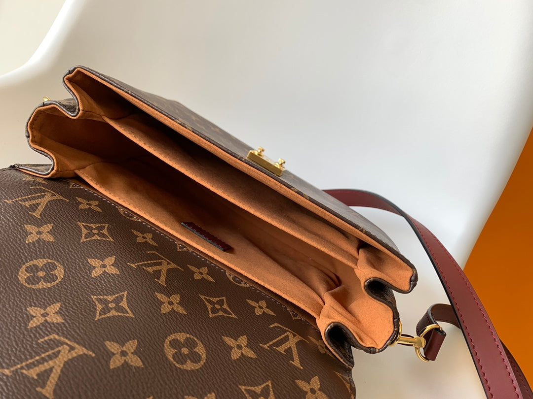 Louis Vuitton Pochette Métis M44668 Red Monogram Canvas - Default Title - View 8