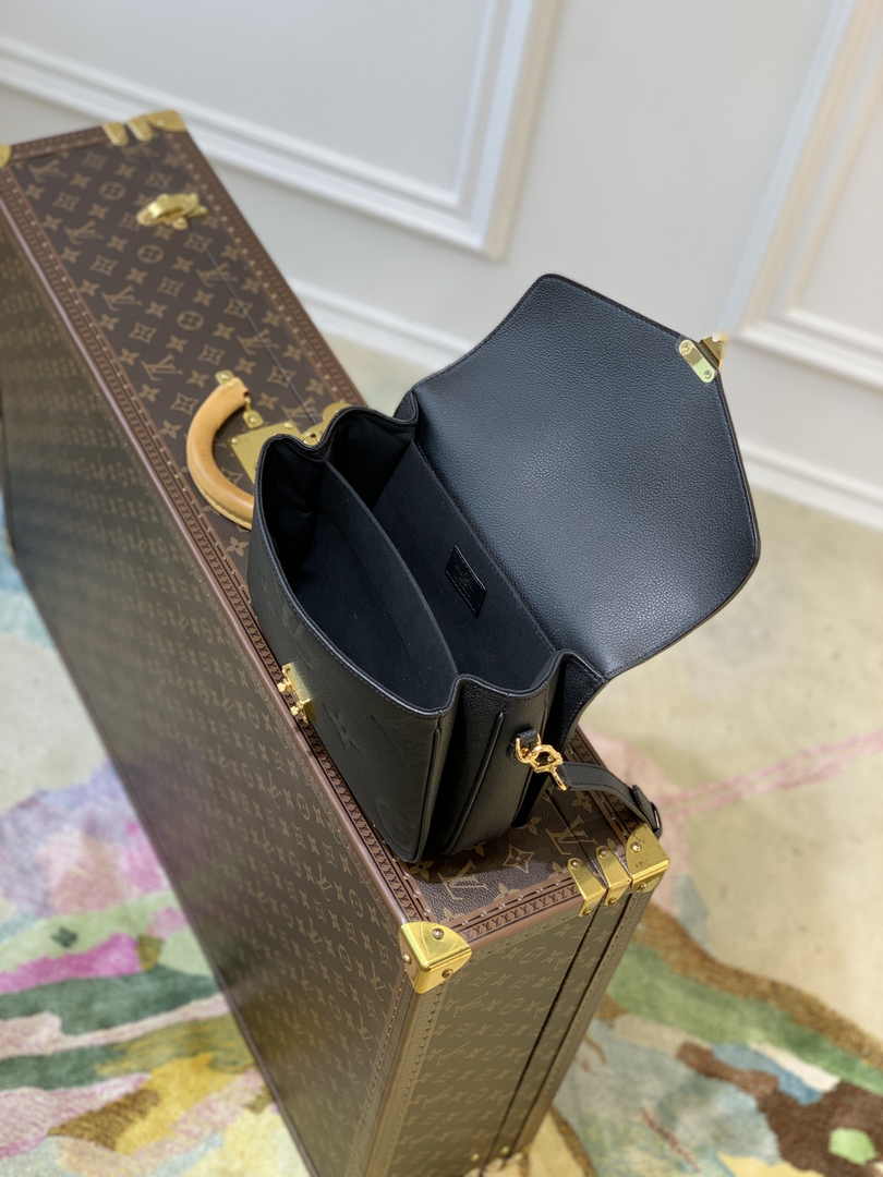 Louis Vuitton Pochette Métis M59211 Black Leather - Default Title - View 8