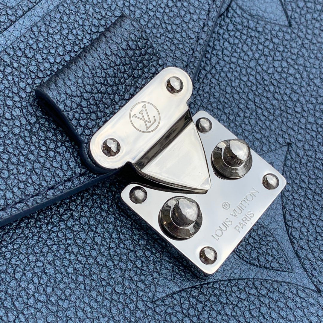Louis Vuitton Pochette Métis M59211 Navy Blue Leather - Default Title - View 6