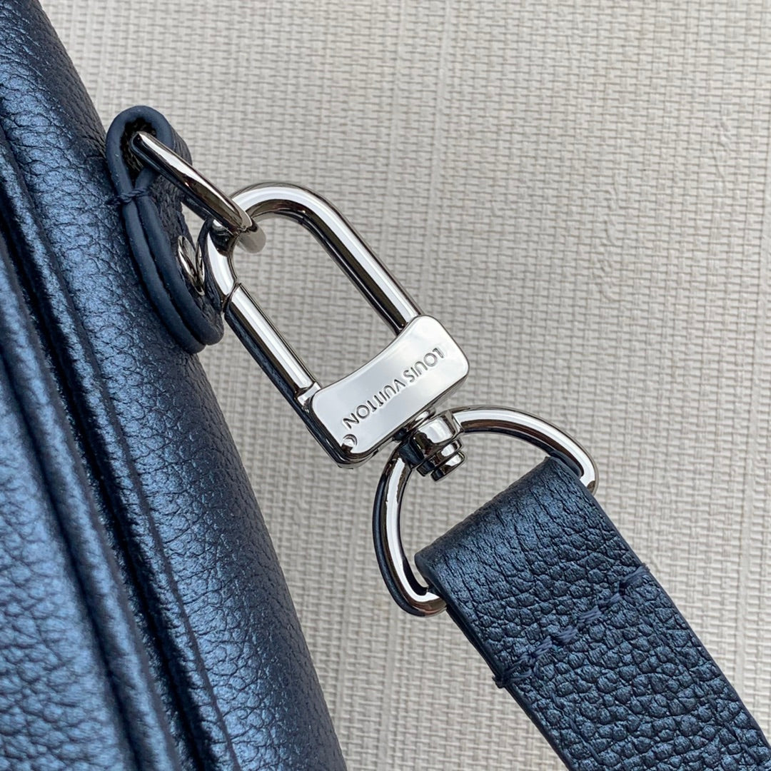 Louis Vuitton Pochette Métis M59211 Navy Blue Leather - Default Title - View 7