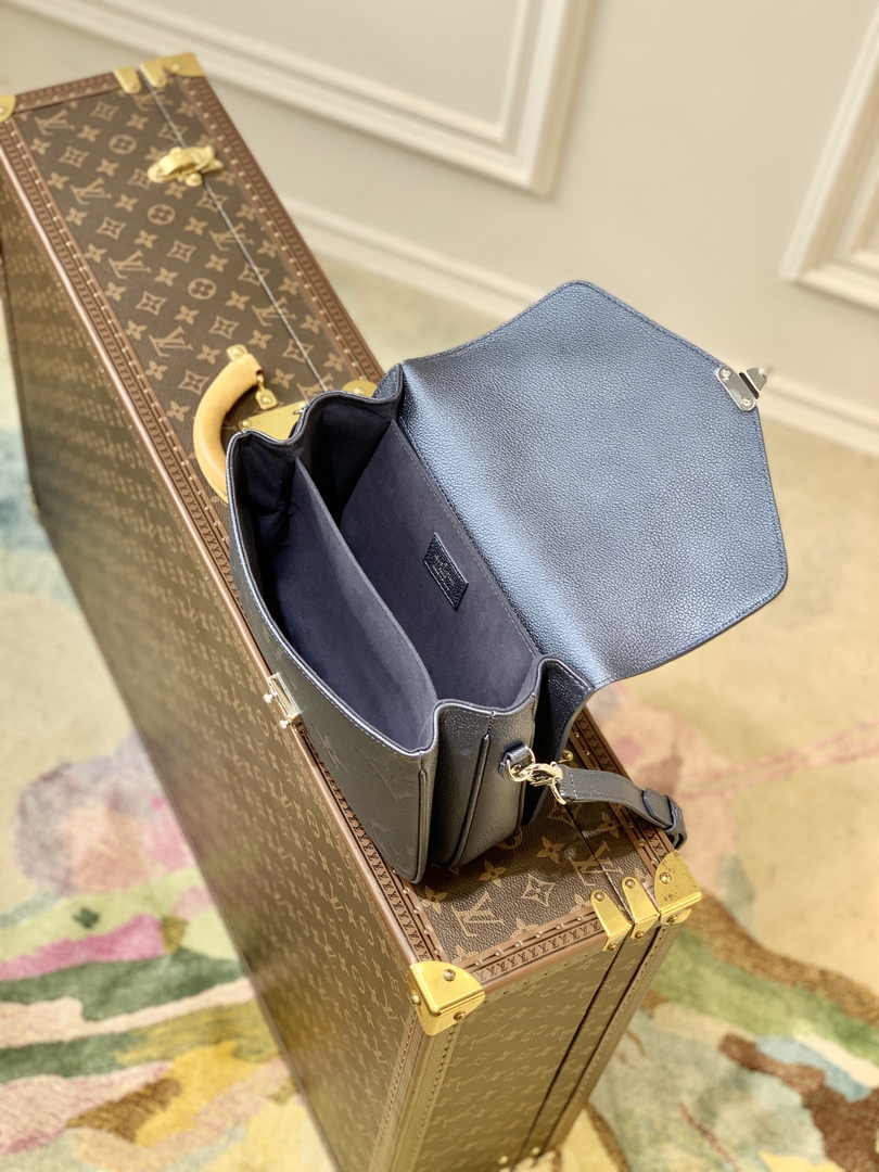 Louis Vuitton Pochette Métis M59211 Navy Blue Leather - Default Title - View 8