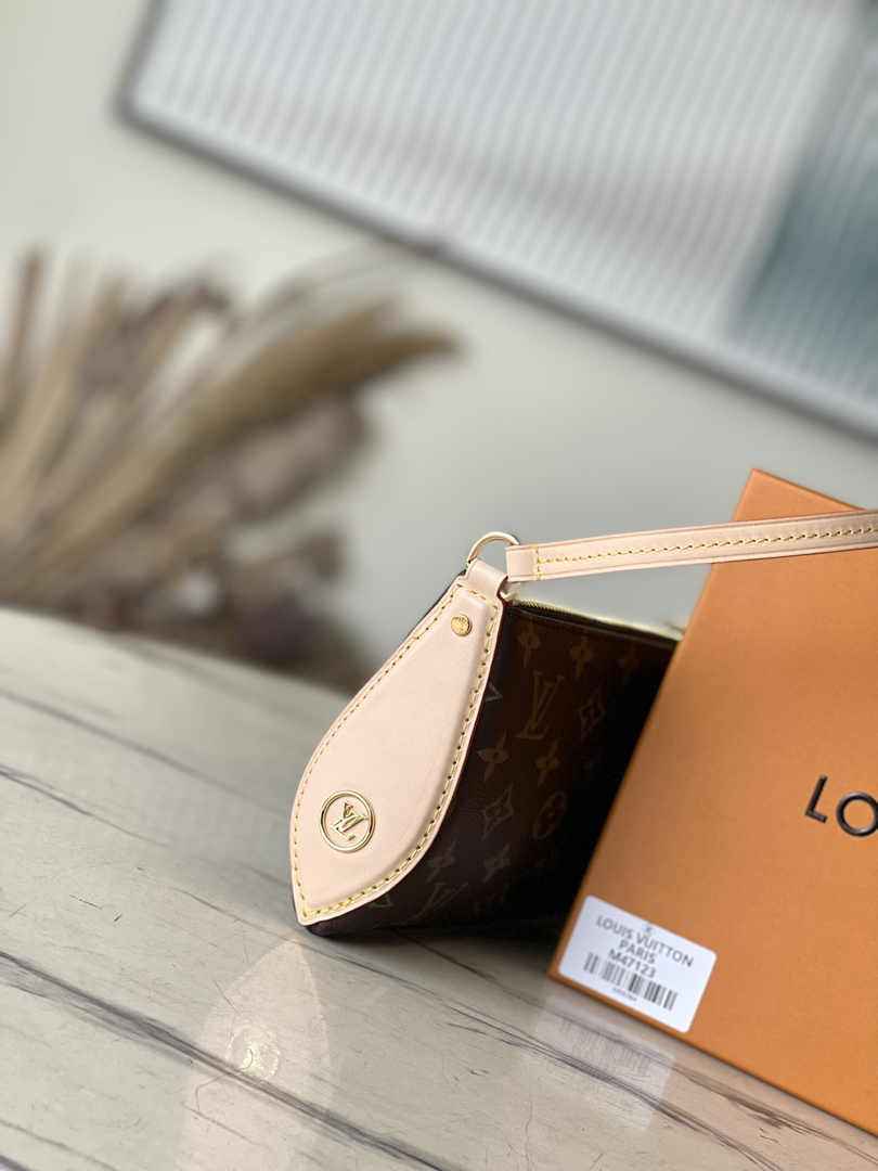Louis Vuitton Pochette Tirette Bag M47123 Monogram coated canvas - Default Title - View 3