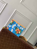 Louis Vuitton Pochette Voyage Bag M83465 Blue