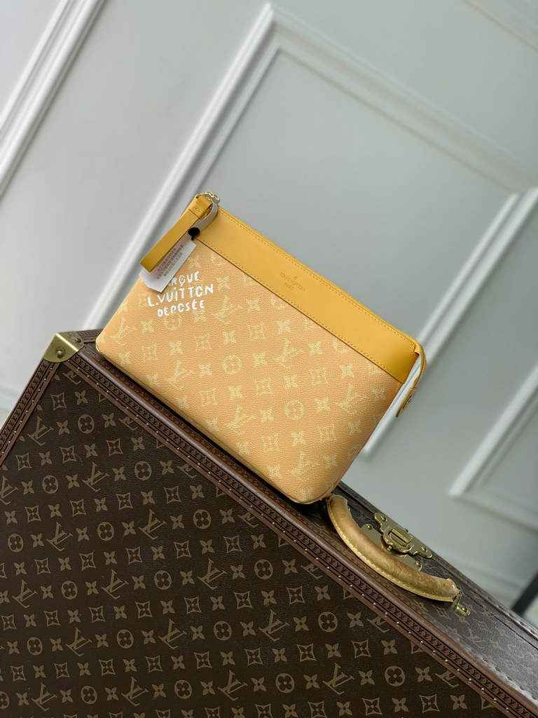 Louis Vuitton Pochette Voyage Souple M12665 Yellow