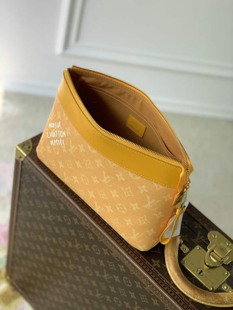 Louis Vuitton Pochette Voyage Souple M12665 Yellow