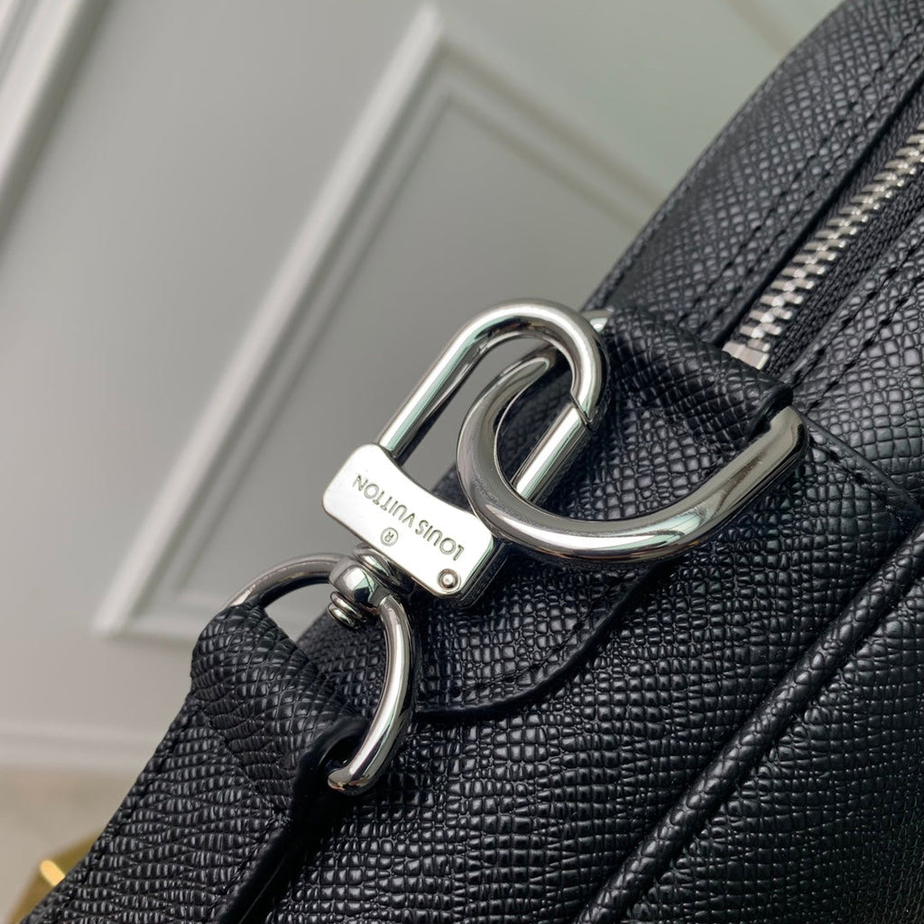 Louis Vuitton Porte-Documents Voyage PM M30925 Black Leather - Default Title - View 6