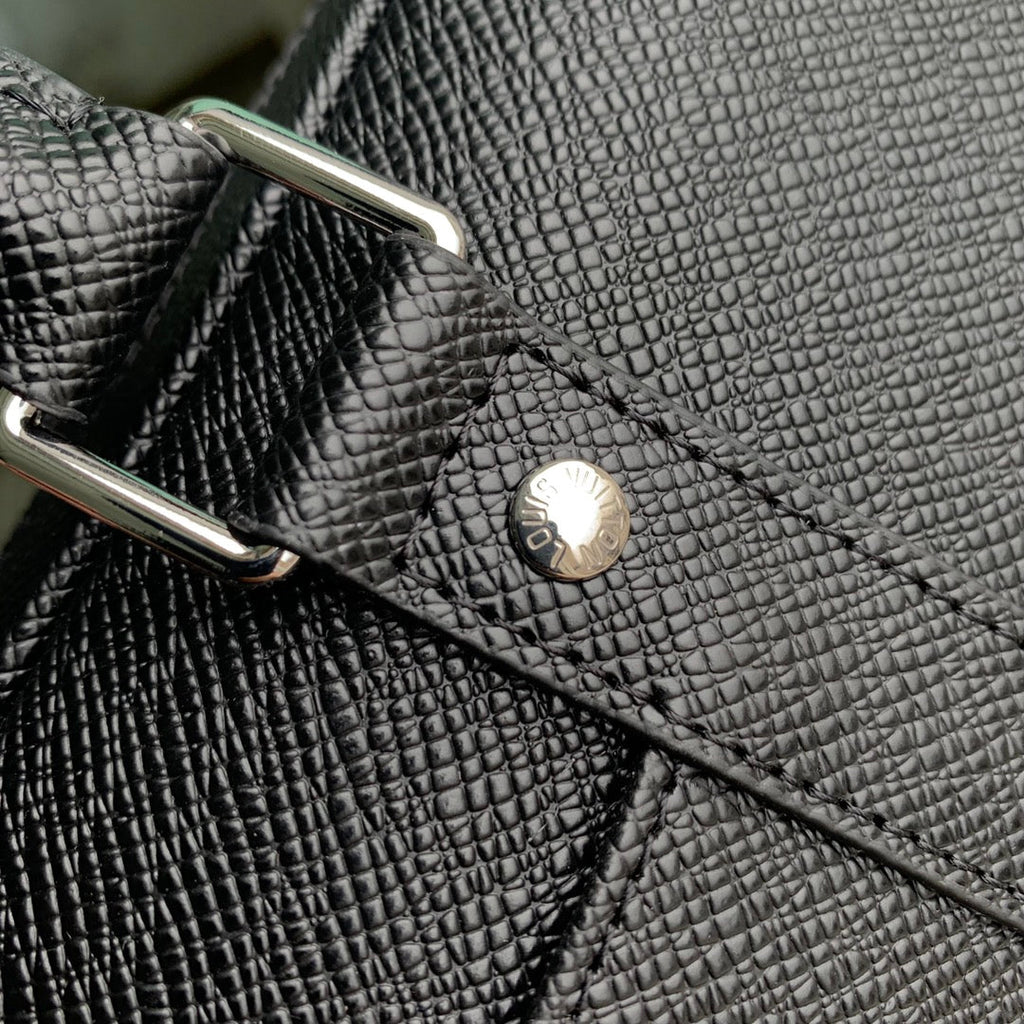 Louis Vuitton Porte-Documents Voyage PM M30925 Black Leather - Default Title - View 9