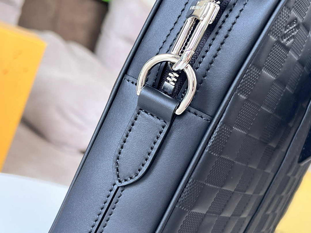 Louis Vuitton Porte-Documents Voyage PM N40444 Black Leather - Default Title - View 5