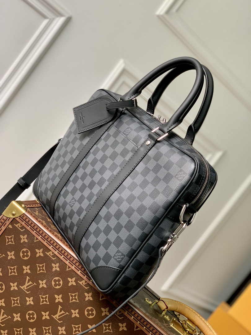 Louis Vuitton Porte-Documents Voyage PM N40445 Damier Canvas - Default Title - View 2