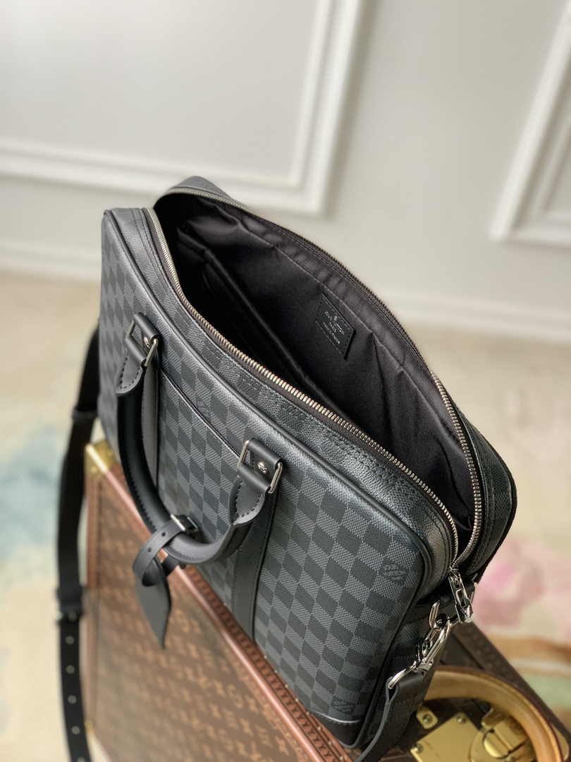 Louis Vuitton Porte-Documents Voyage PM N40445 Damier Canvas - Default Title - View 4