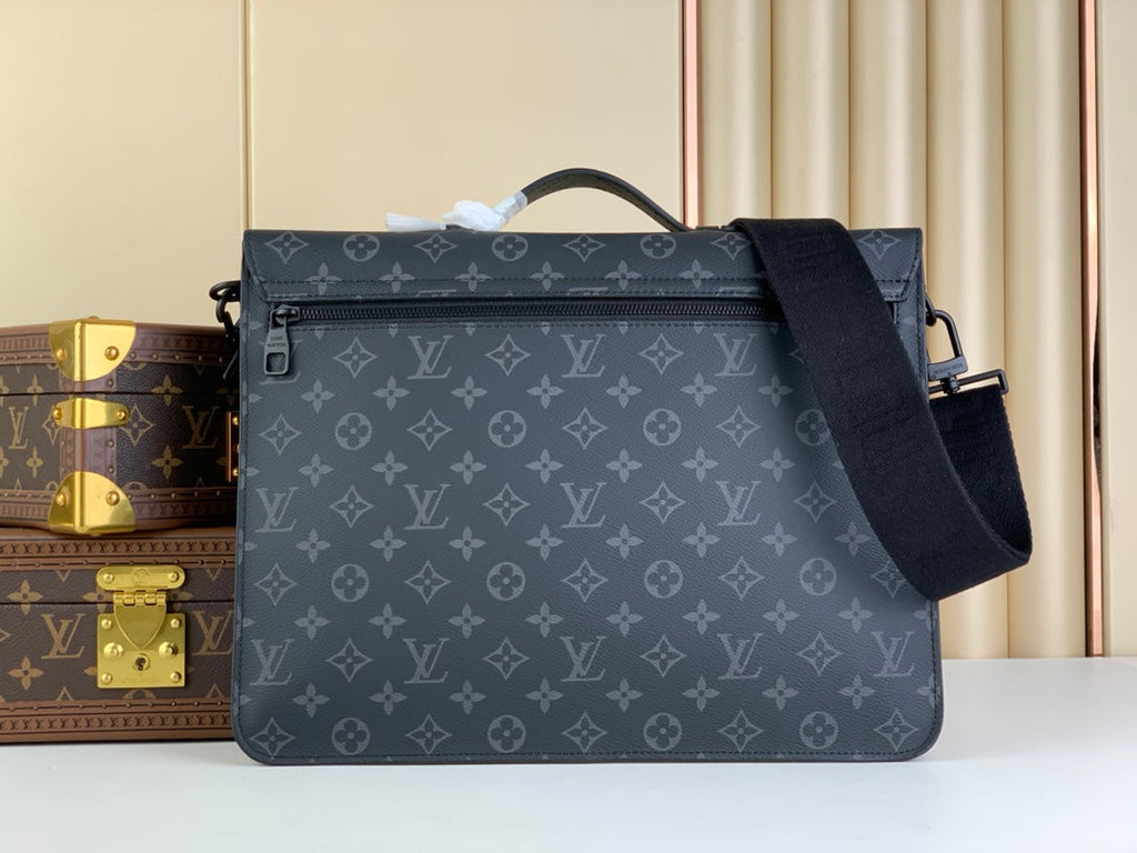 Louis Vuitton S Lock Briefcase M20835 Black - Default Title - View 3
