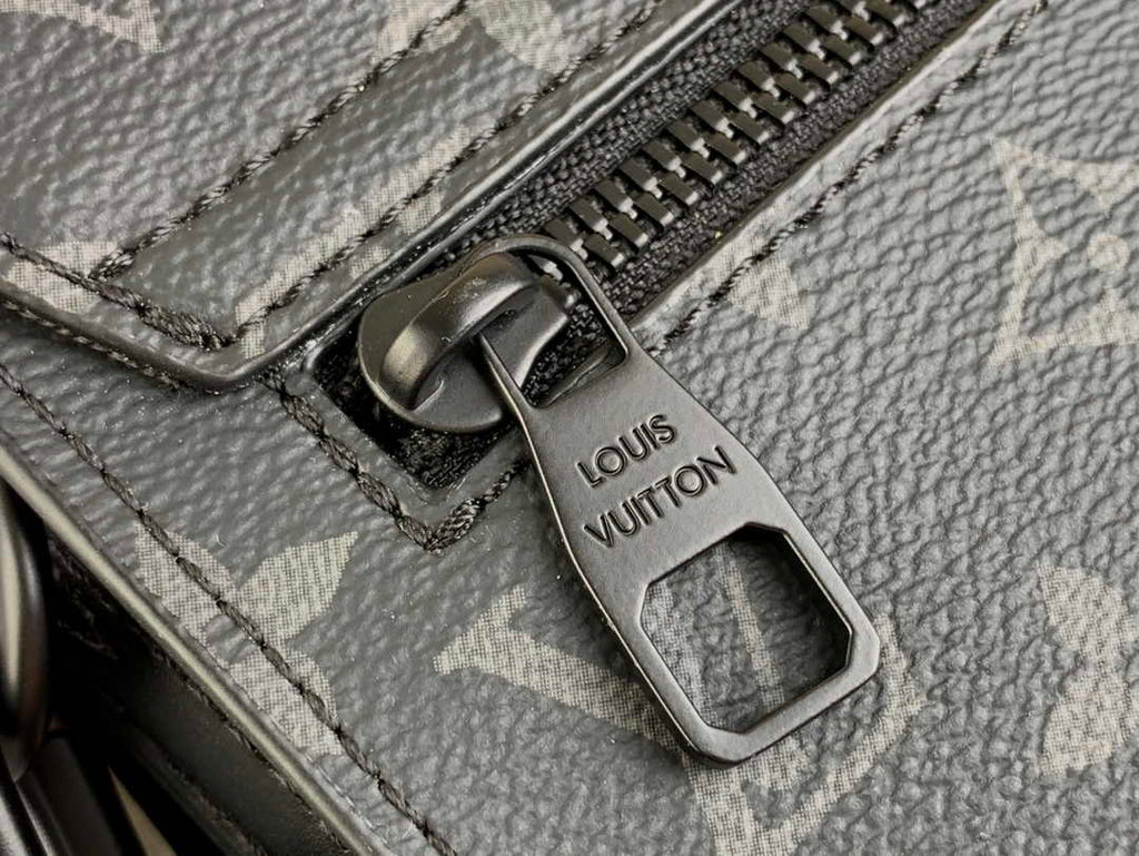 Louis Vuitton S Lock Briefcase M20835 Black
