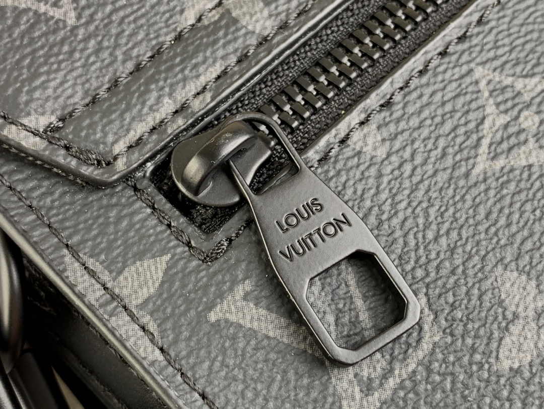 Louis Vuitton S Lock Briefcase M20835 Black
