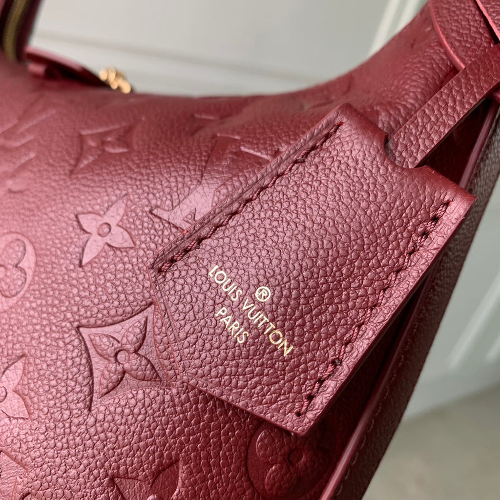 Louis Vuitton Sac Sport Bag M46674 Wine Red Leather