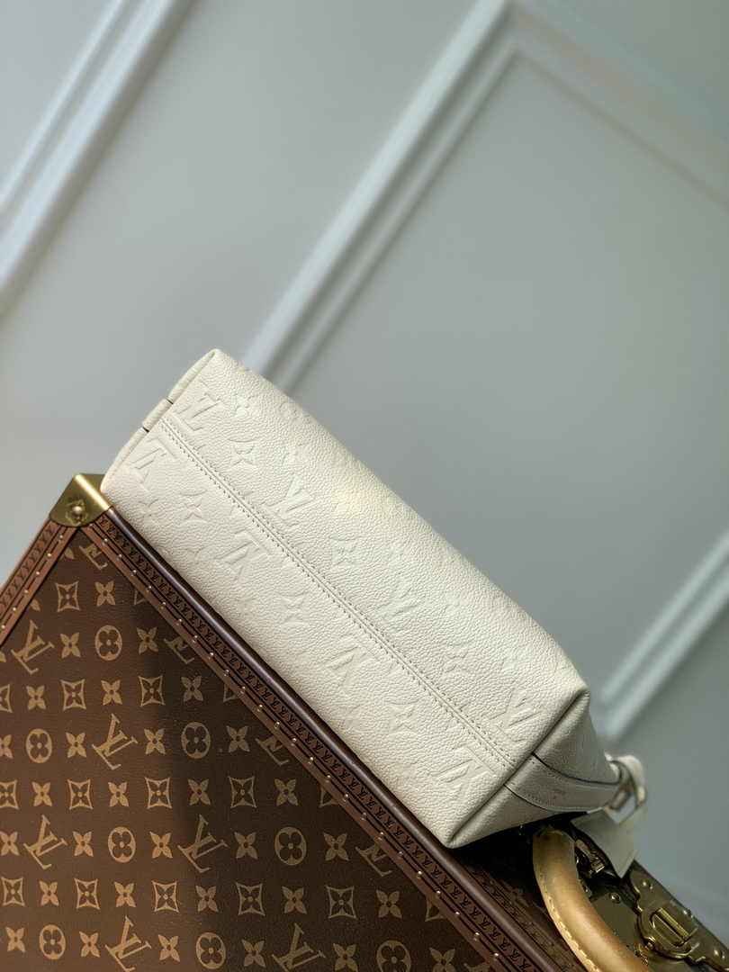 Louis Vuitton Sac Sport Bag M46609 Beige Leather