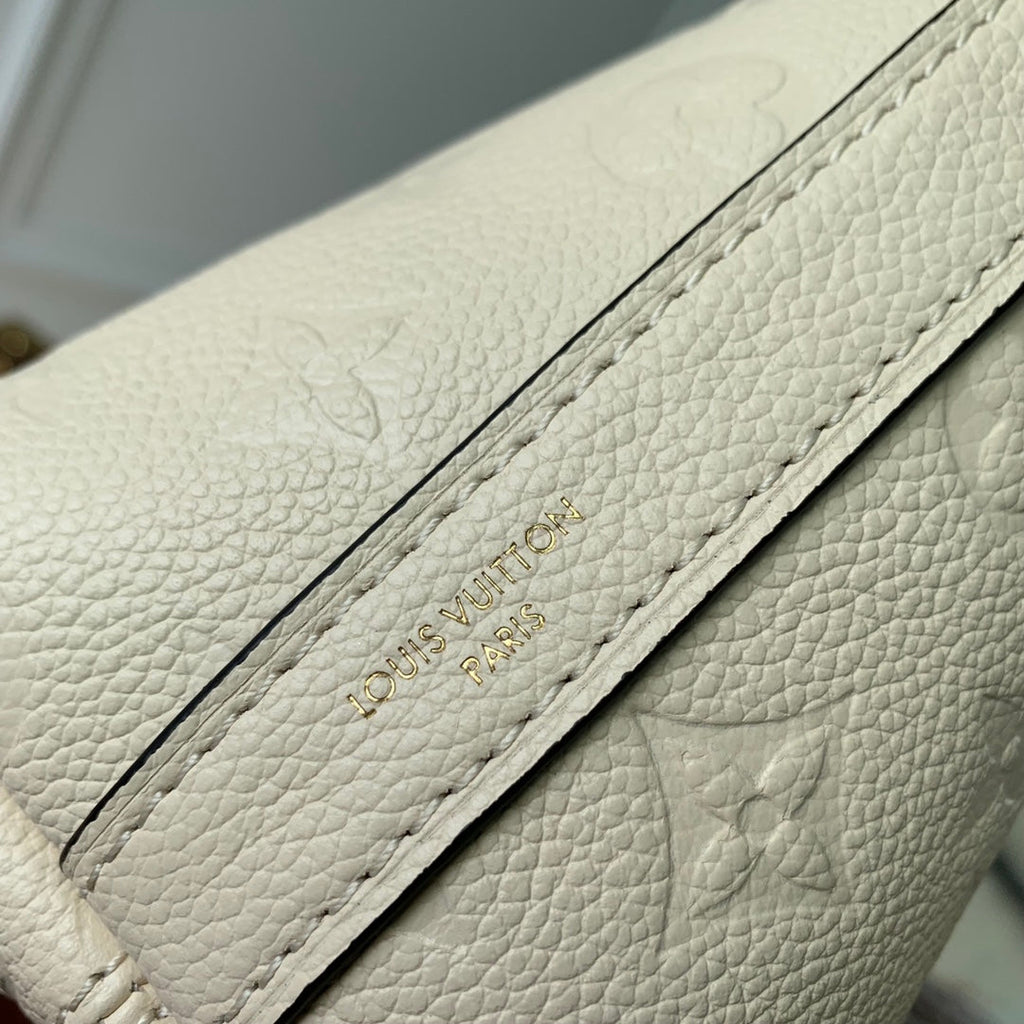 Louis Vuitton Sac Sport Bag M46609 Beige Leather