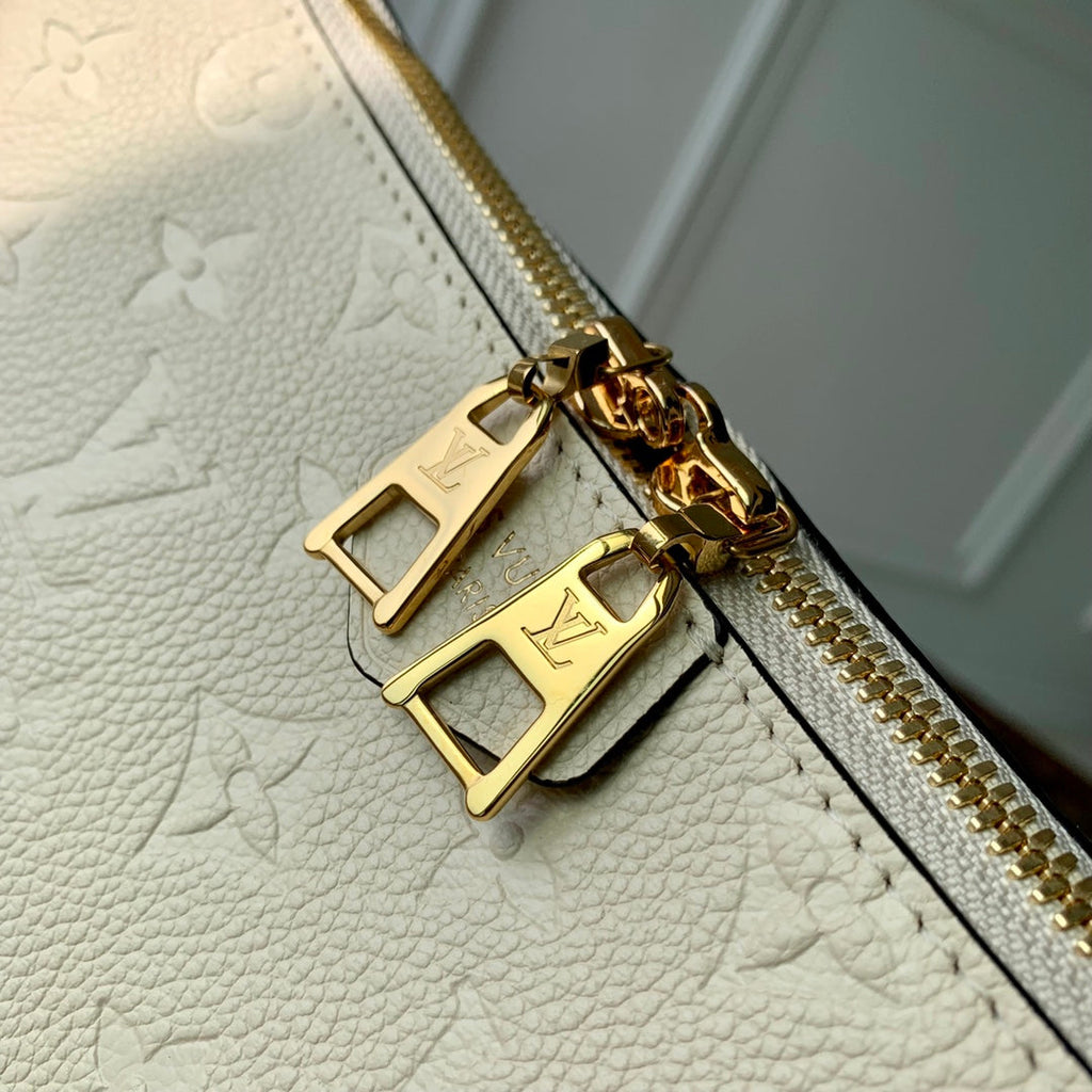 Louis Vuitton Sac Sport Bag M46609 Beige Leather