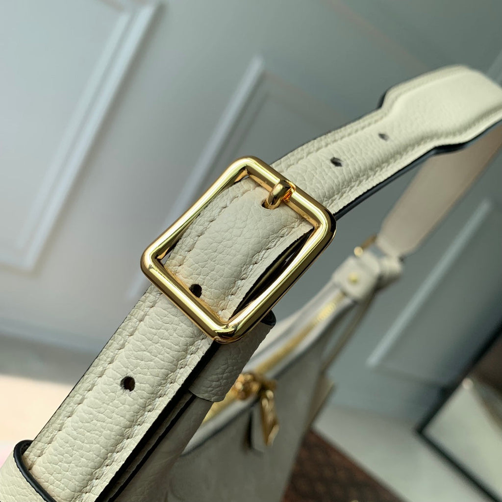 Louis Vuitton Sac Sport Bag M46609 Beige Leather
