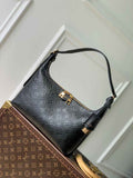 Louis Vuitton Sac Sport Bag M46610 Black Leather