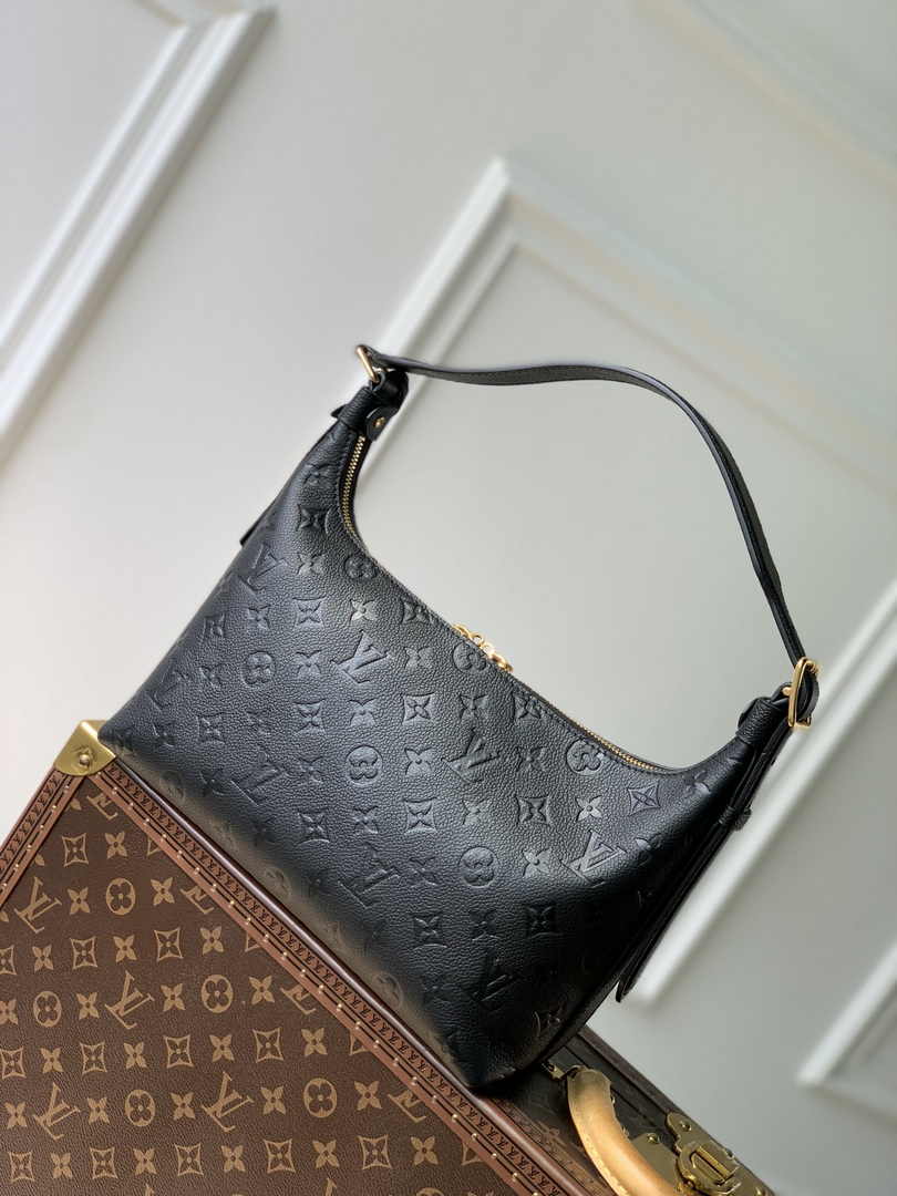 Louis Vuitton Sac Sport Bag M46610 Black Leather
