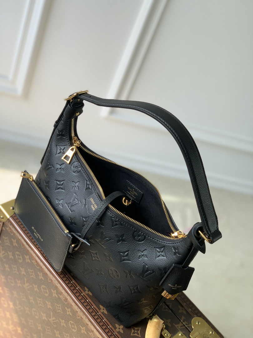 Louis Vuitton Sac Sport Bag M46610 Black Leather