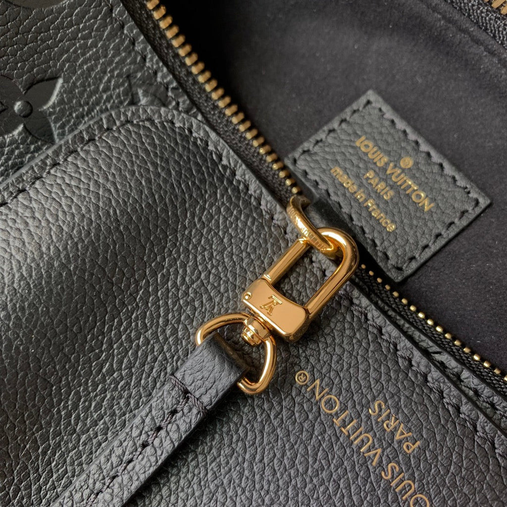 Louis Vuitton Sac Sport Bag M46610 Black Leather