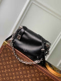 Louis Vuitton Side Bolsa Side Trunk MM M11350 Black - Default Title - View 1