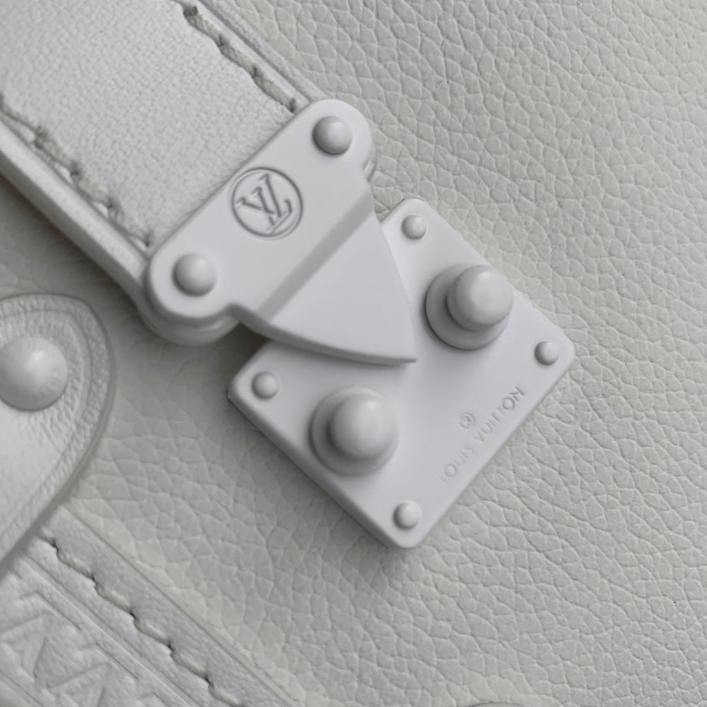 Louis Vuitton Side Trunk PM M24304 White leather - Default Title - View 6