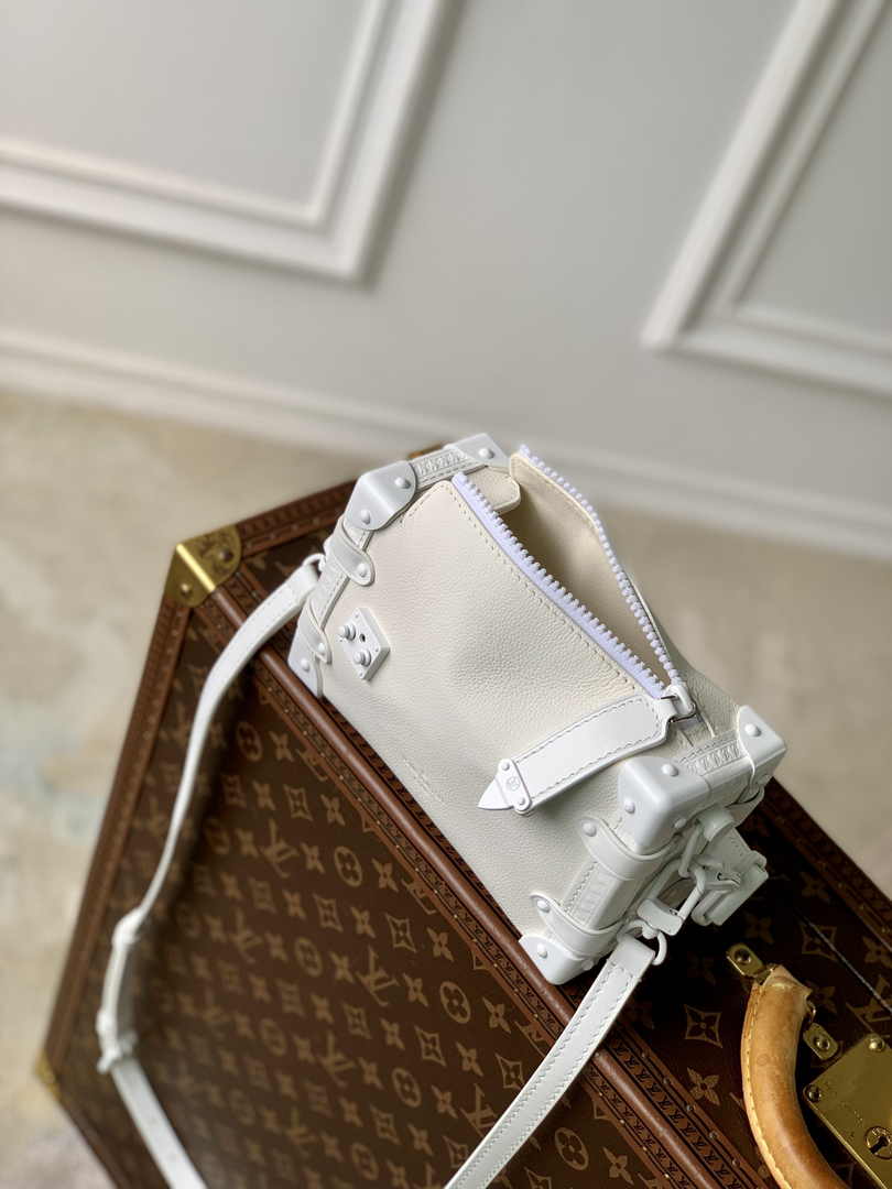 Louis Vuitton Side Trunk PM M24304 White leather - Default Title - View 9