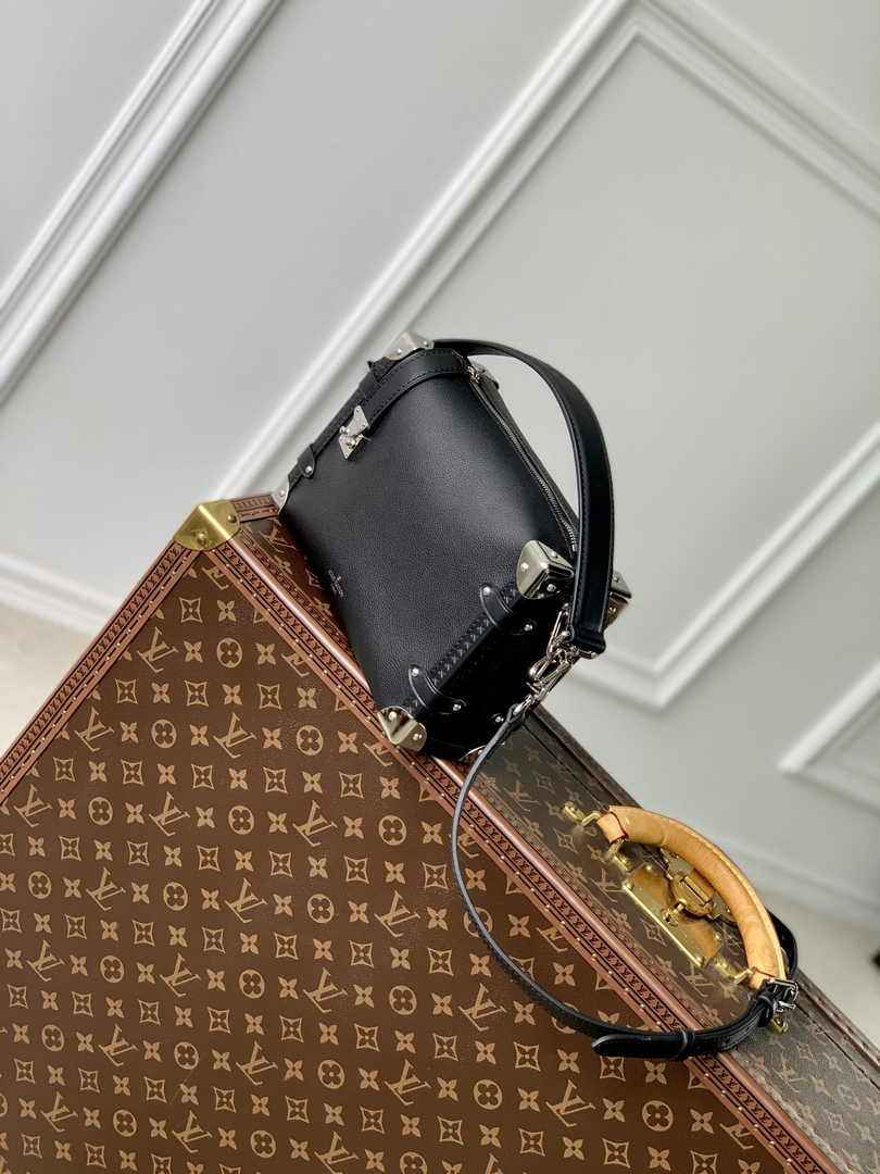 Louis Vuitton Side Trunk MM M25160 Black leather - Default Title - View 2