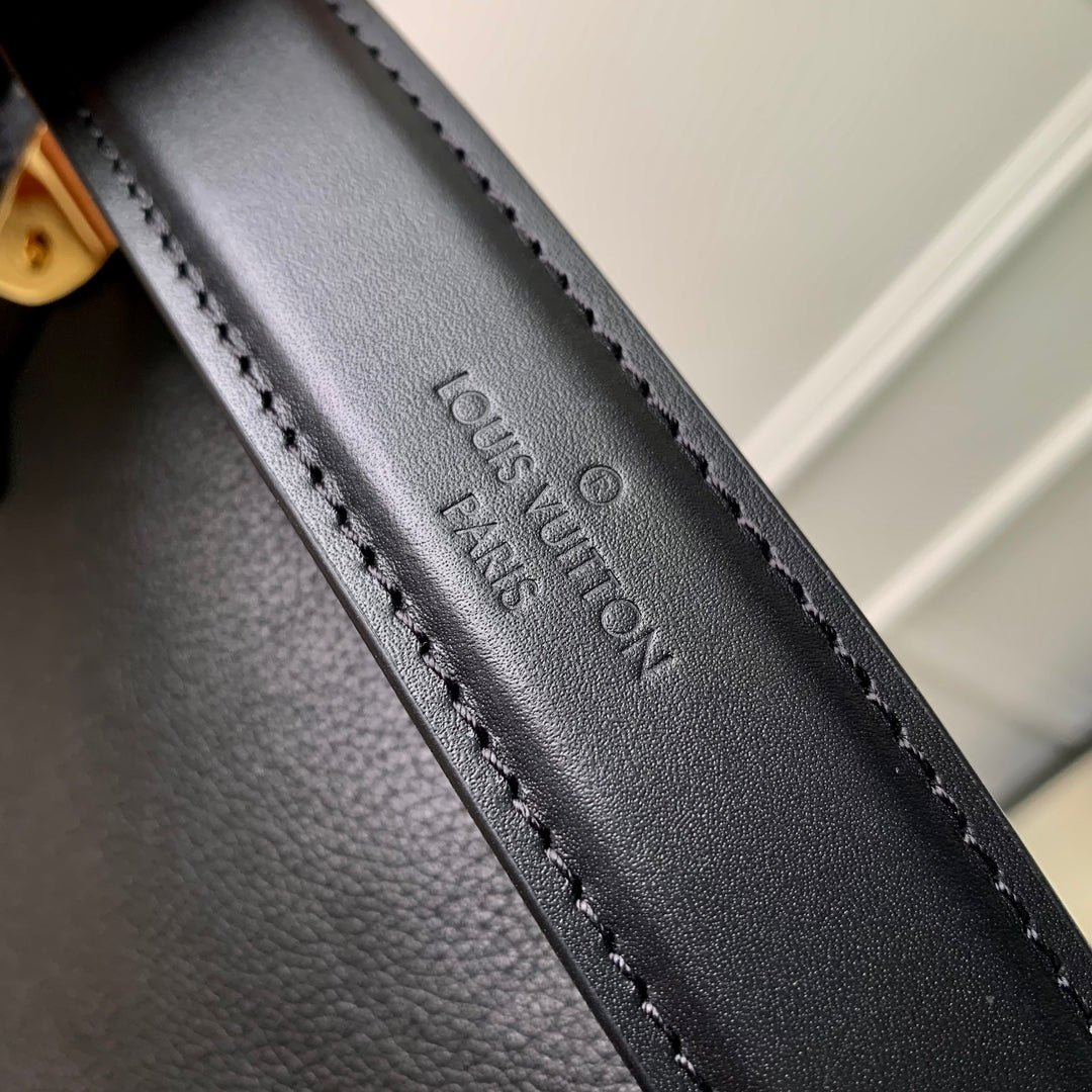 Louis Vuitton Side Trunk MM M25160 Black leather - Default Title - View 5