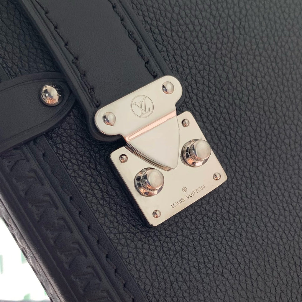 Louis Vuitton Side Trunk MM M25160 Black leather - Default Title - View 6