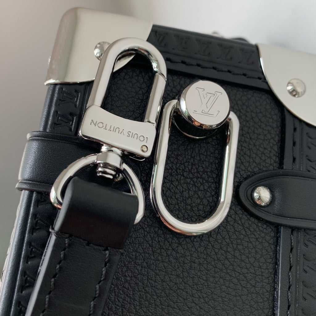 Louis Vuitton Side Trunk MM M25160 Black leather - Default Title - View 7
