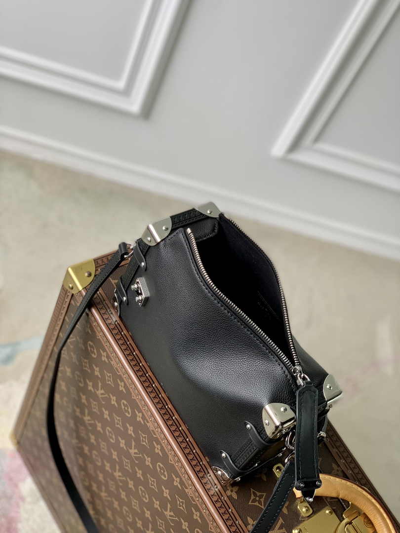 Louis Vuitton Side Trunk MM M25160 Black leather - Default Title - View 9