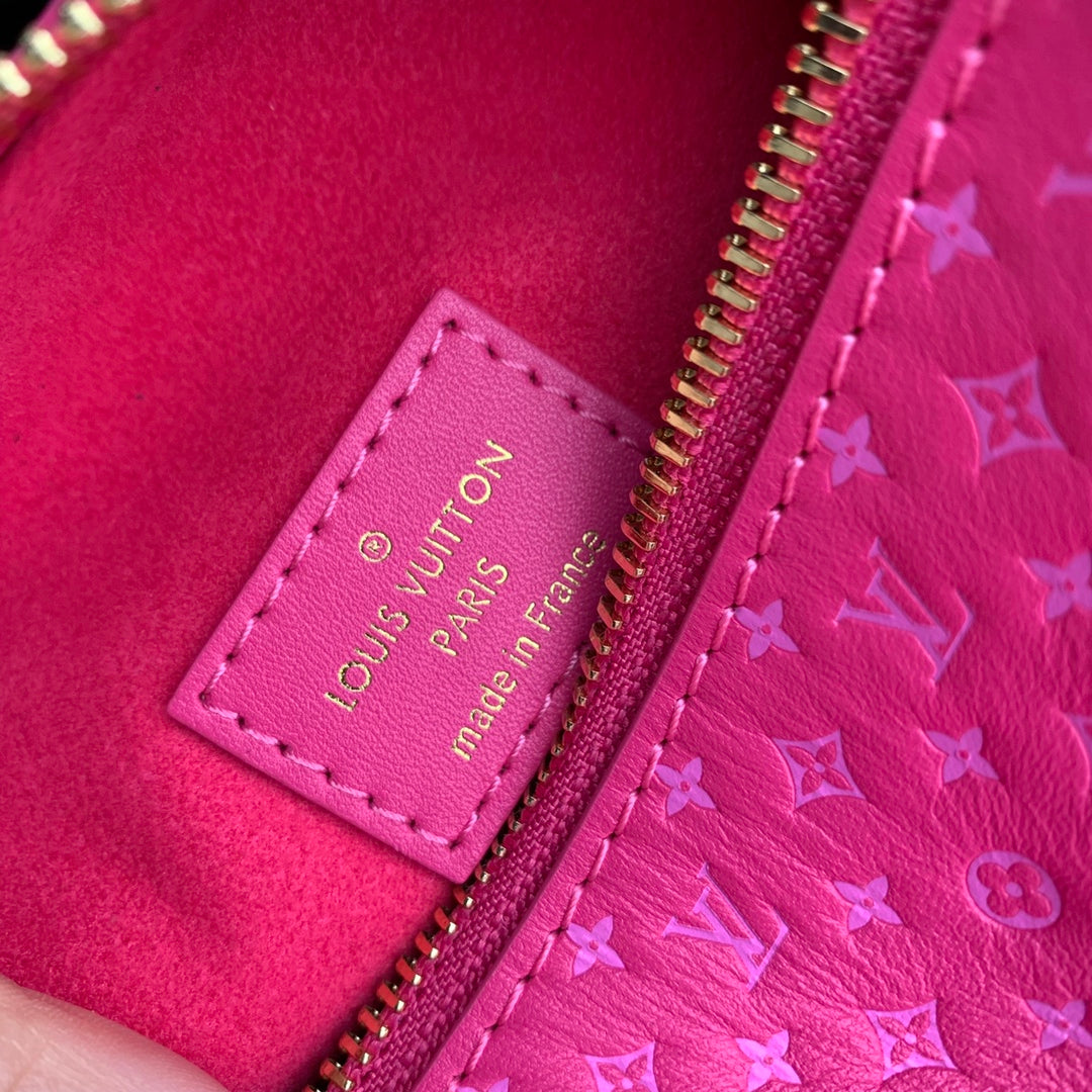 Louis Vuitton Side Trunk MM M46358 Plum Leather - Default Title - View 8