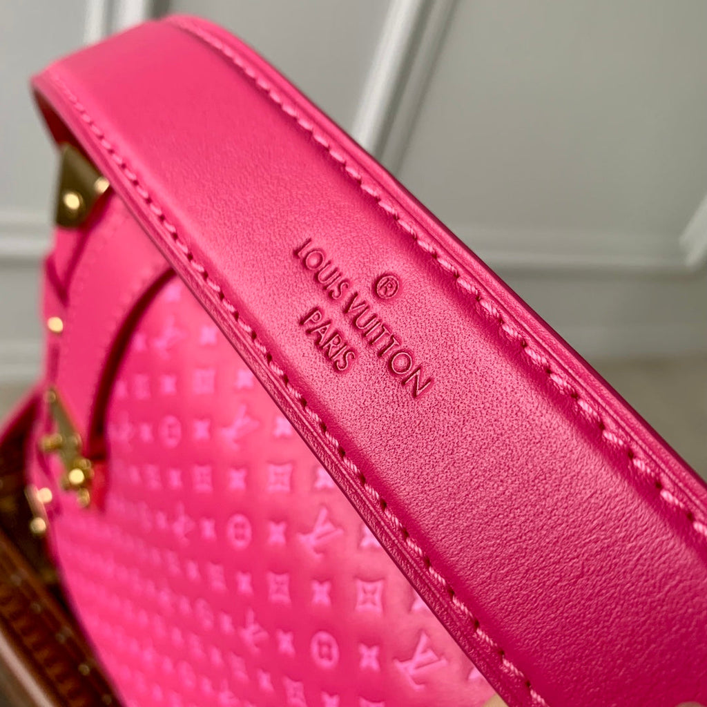Louis Vuitton Side Trunk MM M46358 Plum Leather - Default Title - View 9