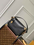 Louis Vuitton Side Trunk MM M46358 Black Leather - Default Title - View 1