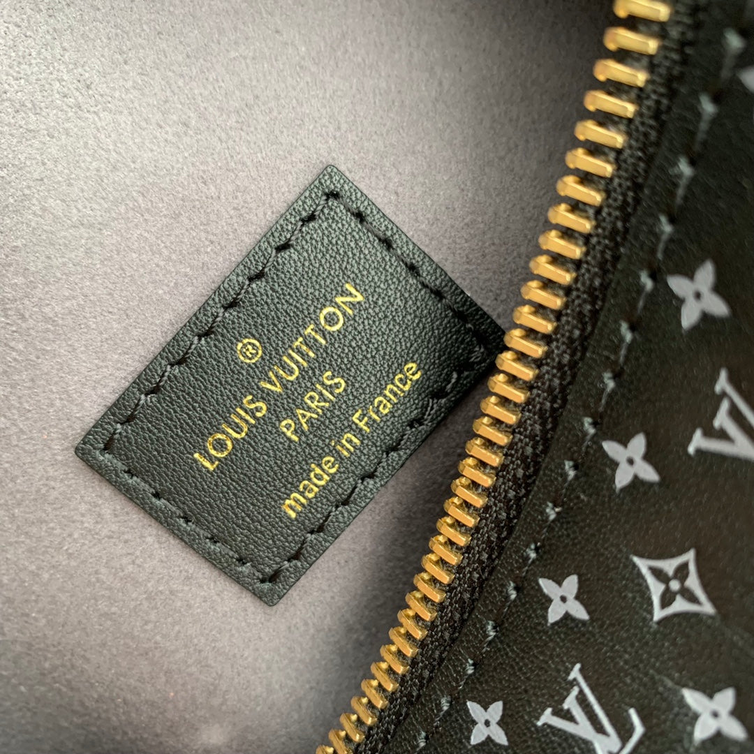 Louis Vuitton Side Trunk MM M46358 Black Leather - Default Title - View 9