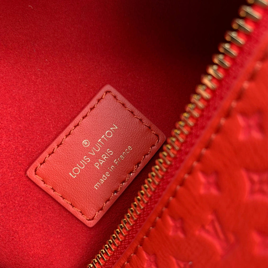 Louis Vuitton Side Trunk MM M46358 Red Leather - Default Title - View 9