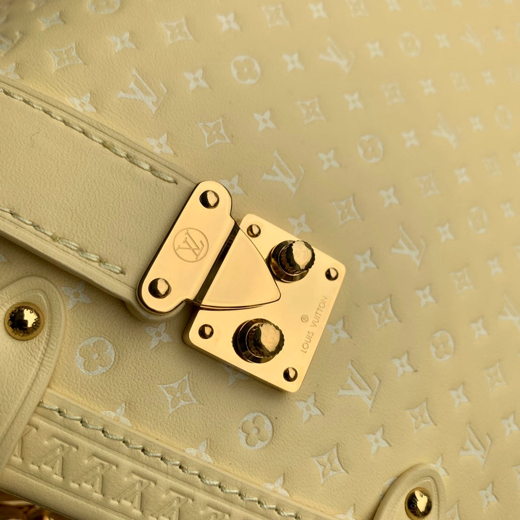 Louis Vuitton Side Trunk MM M46358 Yellow Leather - Default Title - View 5