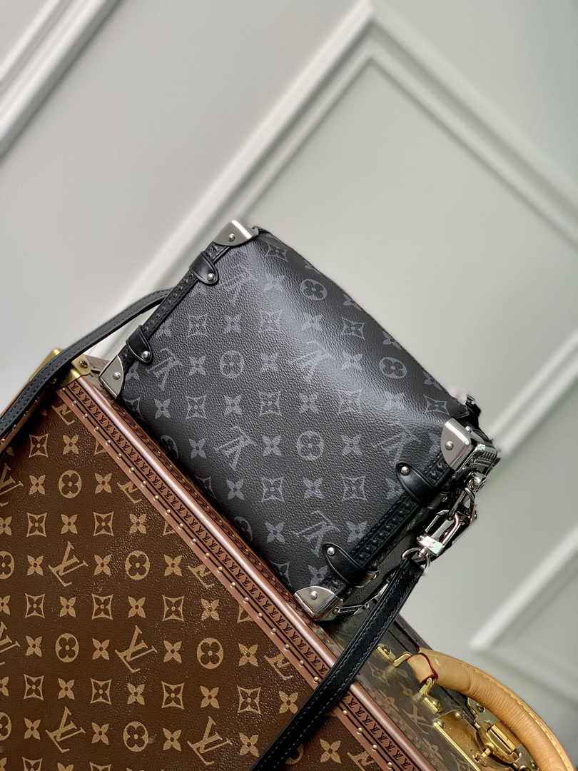 Louis Vuitton Side Trunk MM M46358 Monogram canvas black - Default Title - View 2