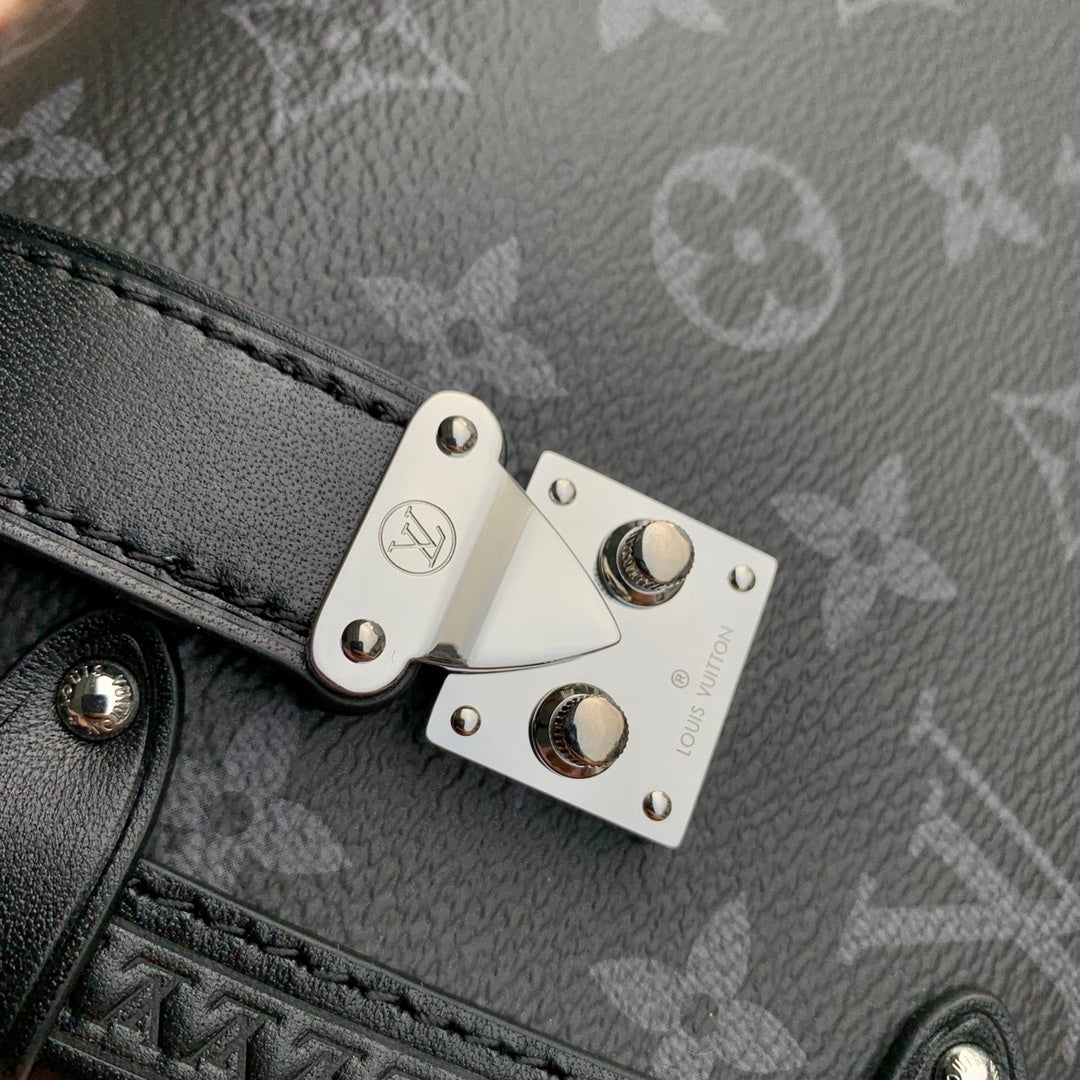Louis Vuitton Side Trunk MM M46358 Monogram canvas black - Default Title - View 7